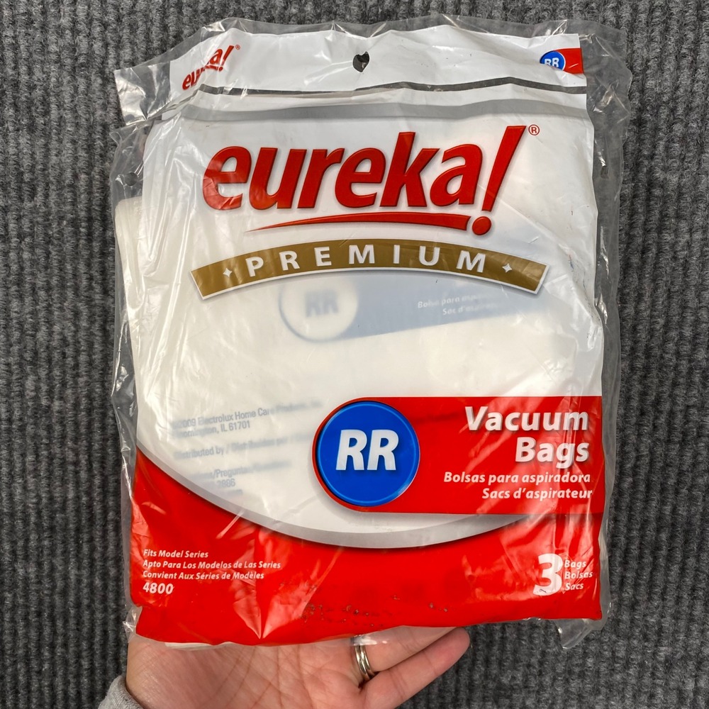 Eureka Premium RR Vacuum Bags 4800 Series Genuine Replacement 5 Count
